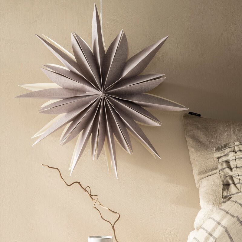 Fiona julstjärna 65 cm, lavender