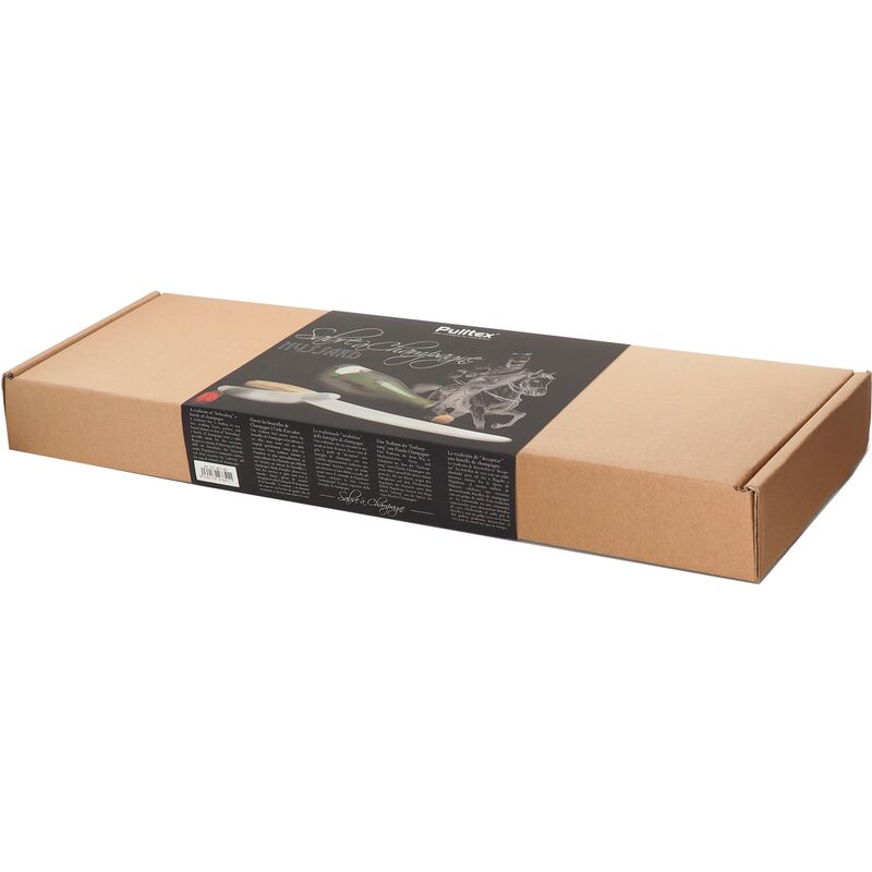 Hussard champagnesabel, 50,5 cm, rostfritt stål/ek