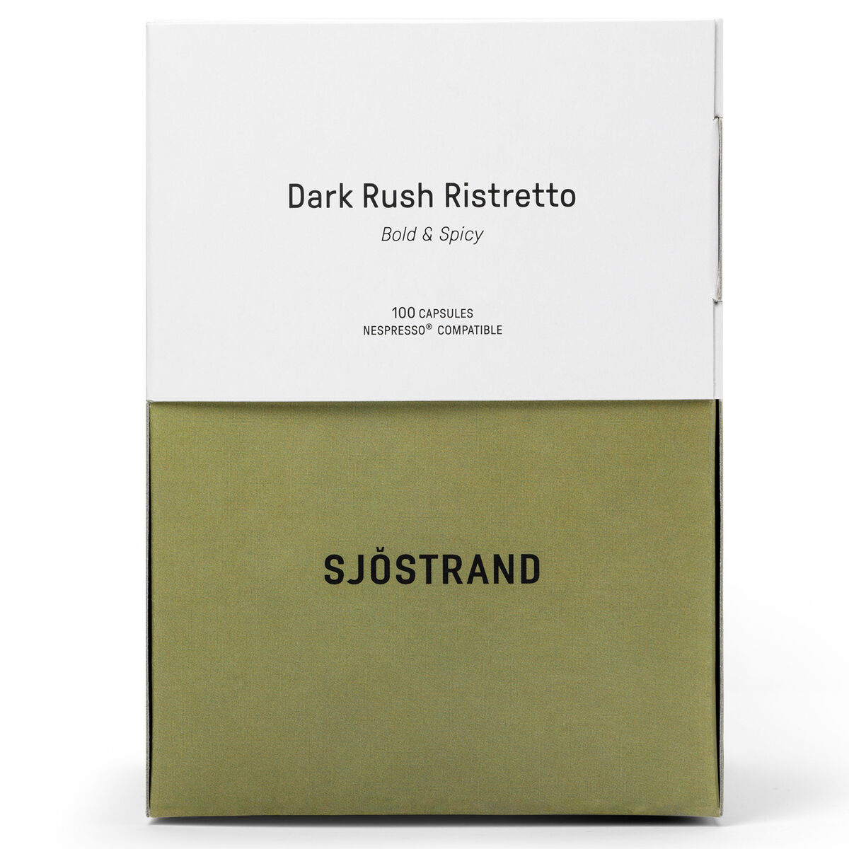 Dark Rush Ristretto kaffekapsler 100 stk.