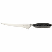 Akio Flexibel Filékniv svart, 19 cm