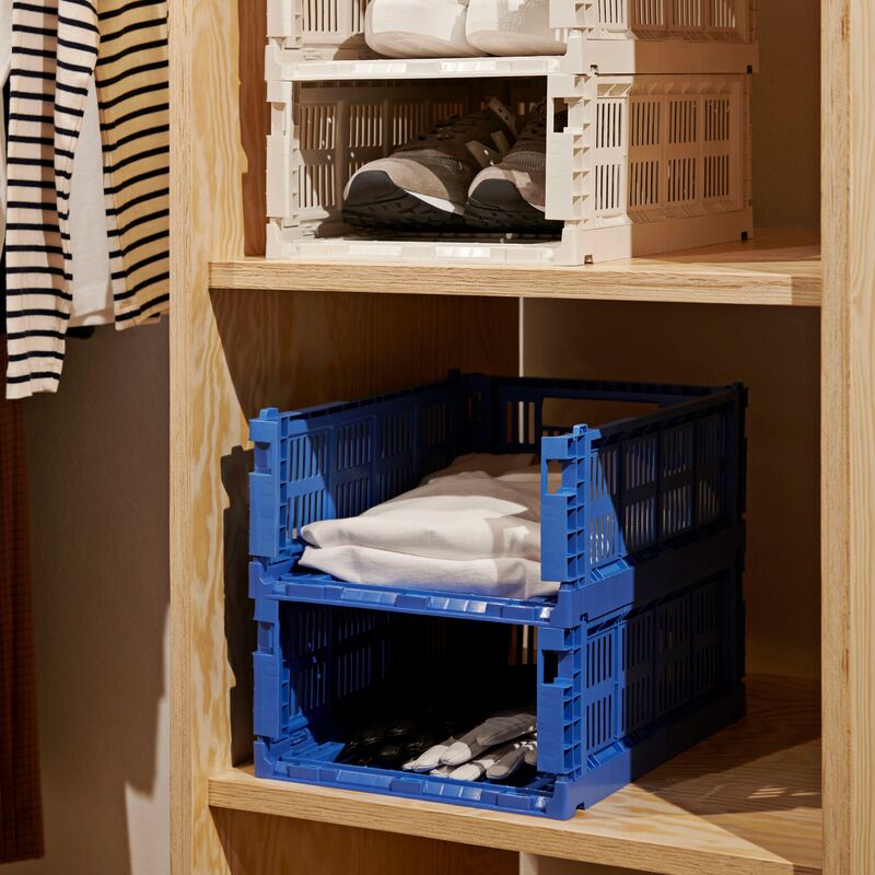 Colour Crate opbevaringskasse, medium, electric blue