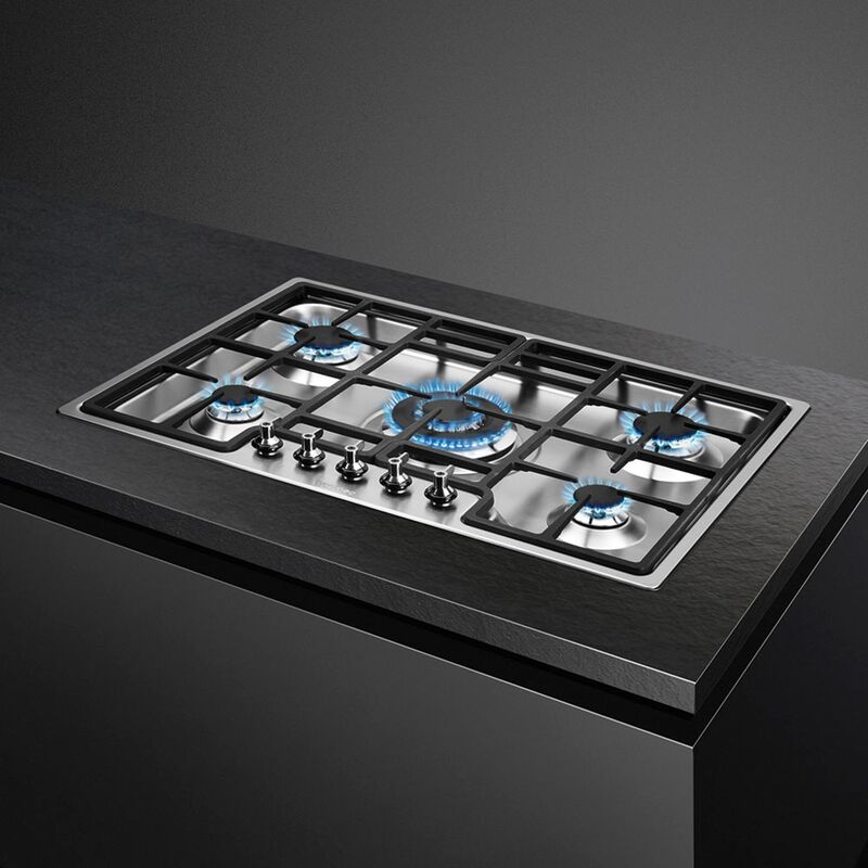 PGF75-3 Classic rustfri gassplatetopp, 70 cm