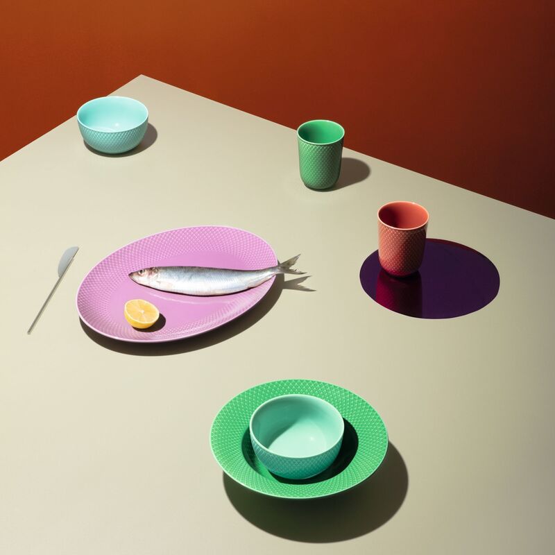 Rhombe Color -pastalautanen, 24,5 cm, vihreä