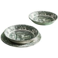 Heritage Green Italian skål 15 cm, grønn/hvit