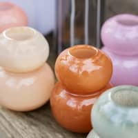 Lasi vas 12,5 cm, lavender
