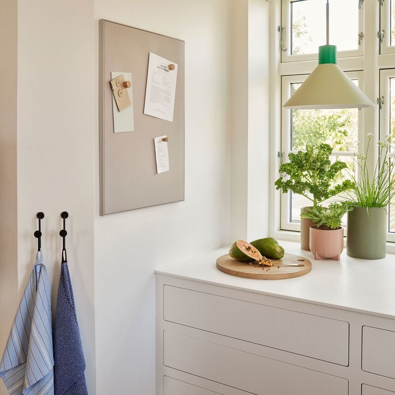 Crayon taklampe 35 cm, grønn