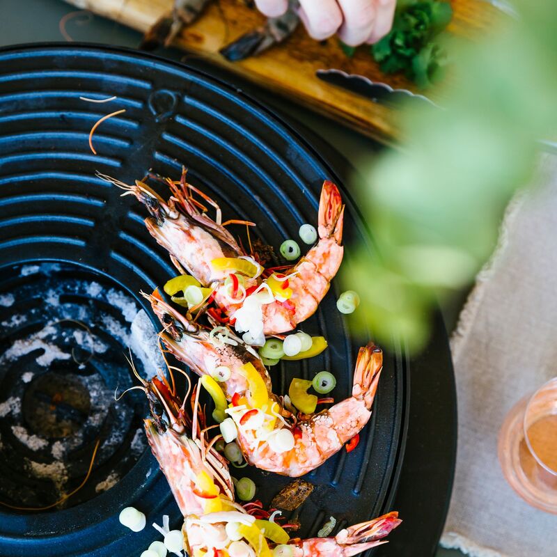 Tabl'O bordsgrill, svart