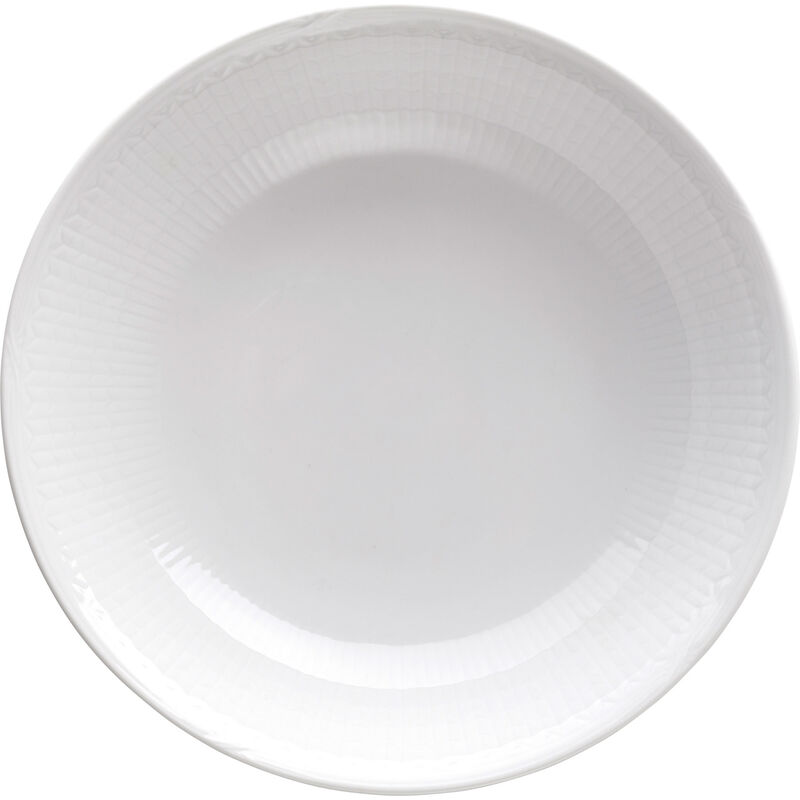 Swedish Grace dyb tallerken, 19 cm., hvid