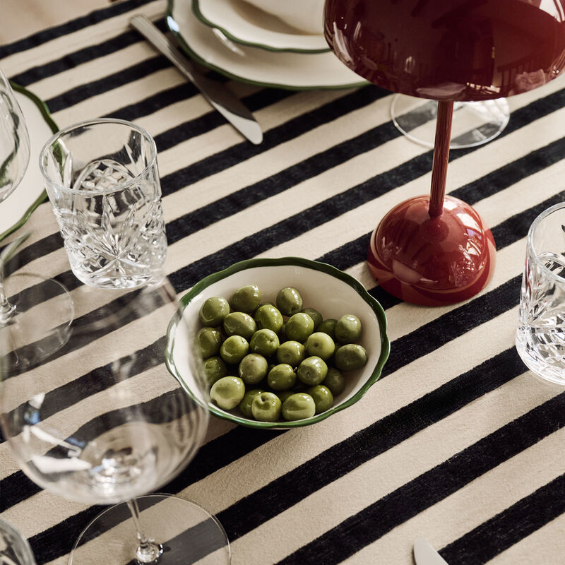 Florence dug 140x240 cm, sort/natur