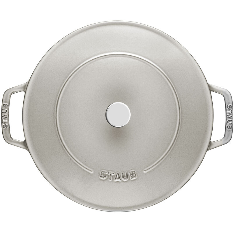 Chistera sautesepannu valuraudasta 28 cm, valkoinen tryffeli