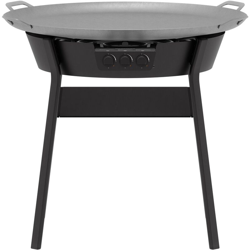 Stekhällsset med gasolbrännare LL 100 cm, svart