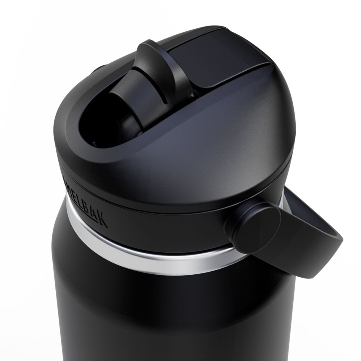 Thrive Flip Straw drikkeflaske 0,75 liter, sort