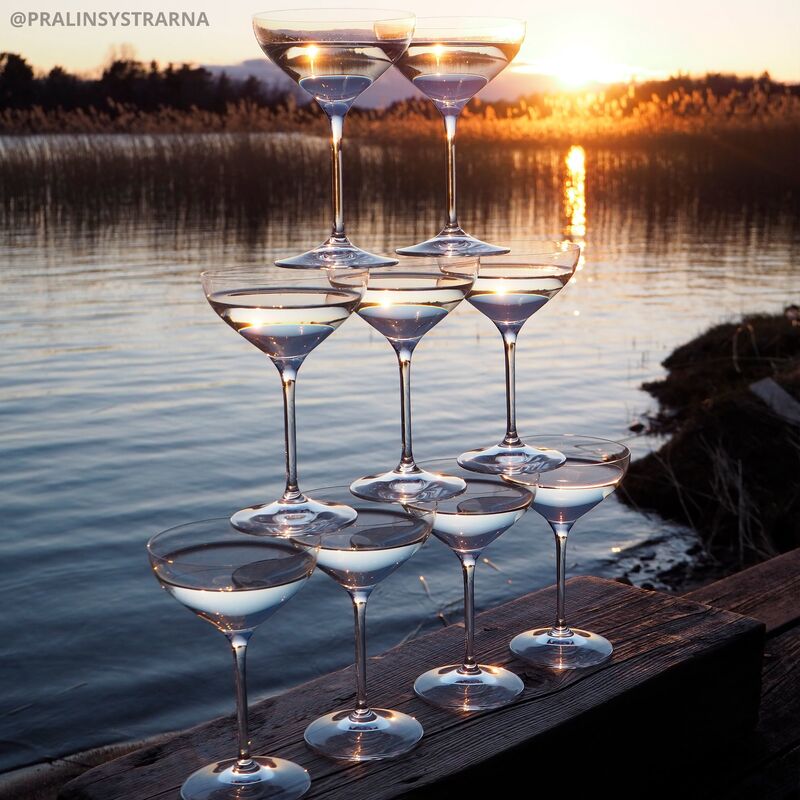 Champagneskål 4-pack