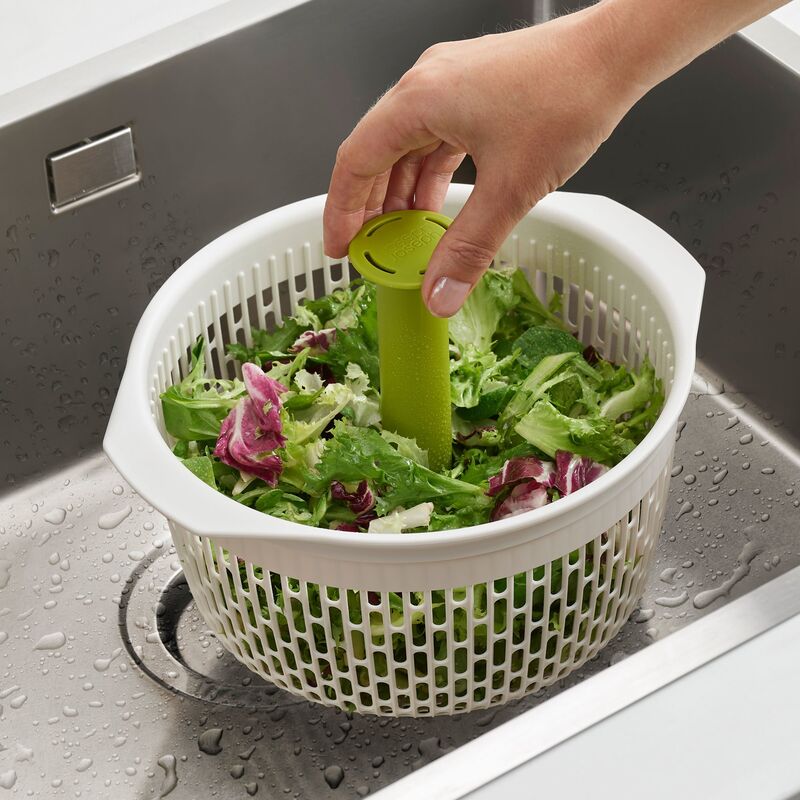 Spindola salaattilinko/lävikkö, vihreä-valkoinen