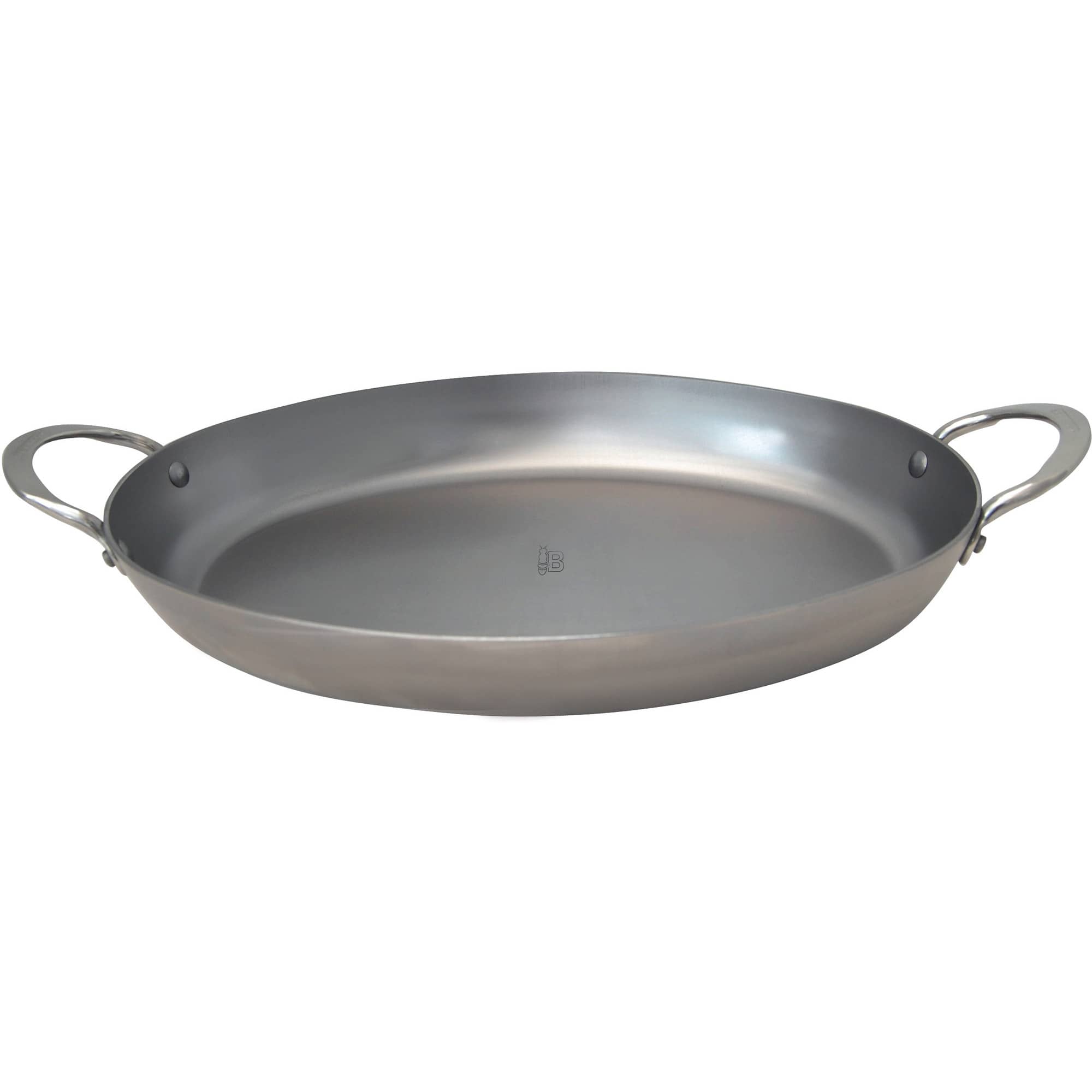 Oval Traktørpanne Karbonstål Lyonnaise Mineral B