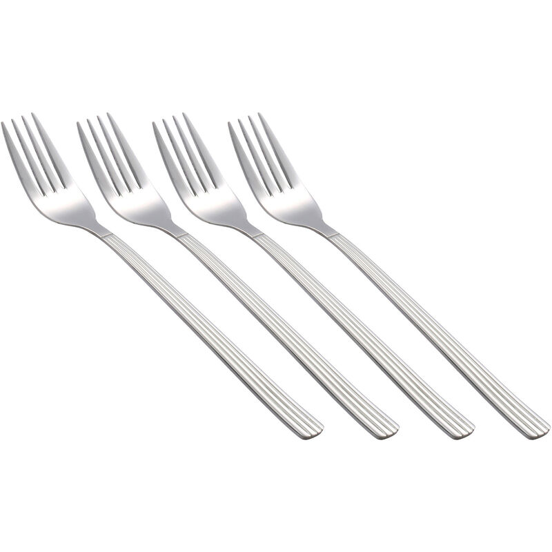 Groovy-haarukka, mirror-väri, 4 kpl