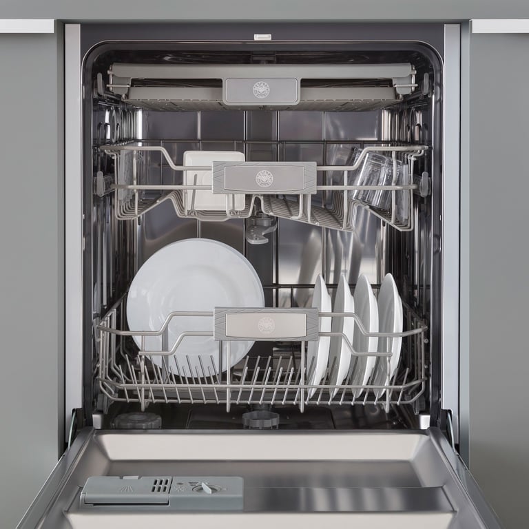 DW6083PRTS integreret opvaskemaskine 60 cm, automatisk åbning