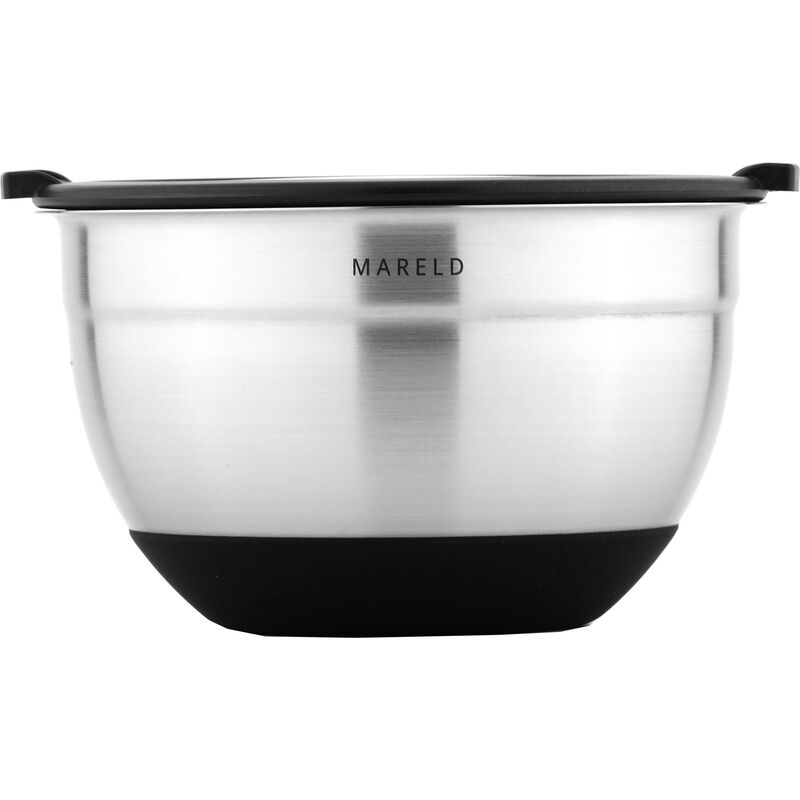 Boller i rustfritt stål, 3 stk