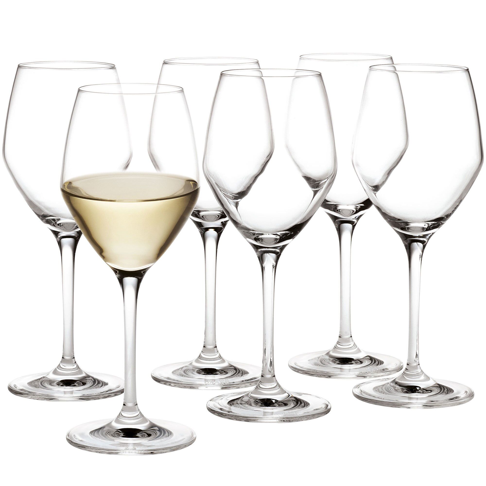 Holmegaard Perfection hvitvinsglass 32 cl 6-pakning Klar ​ ​