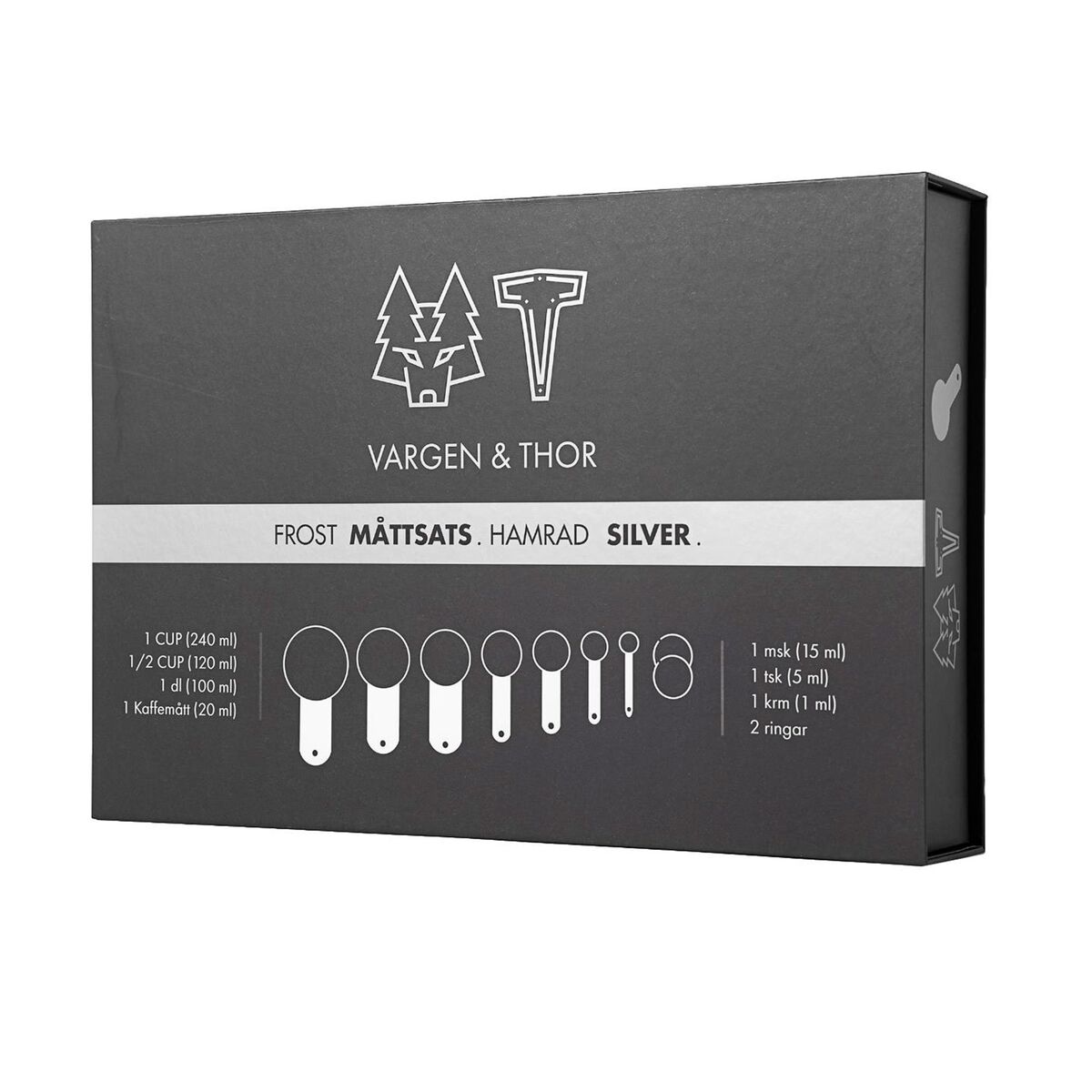 Frost mittasarja 7 osaa, hopea