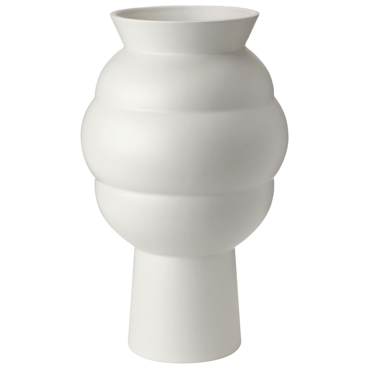 Knabstrup Tortus Archie Vas 37 cm, vit 