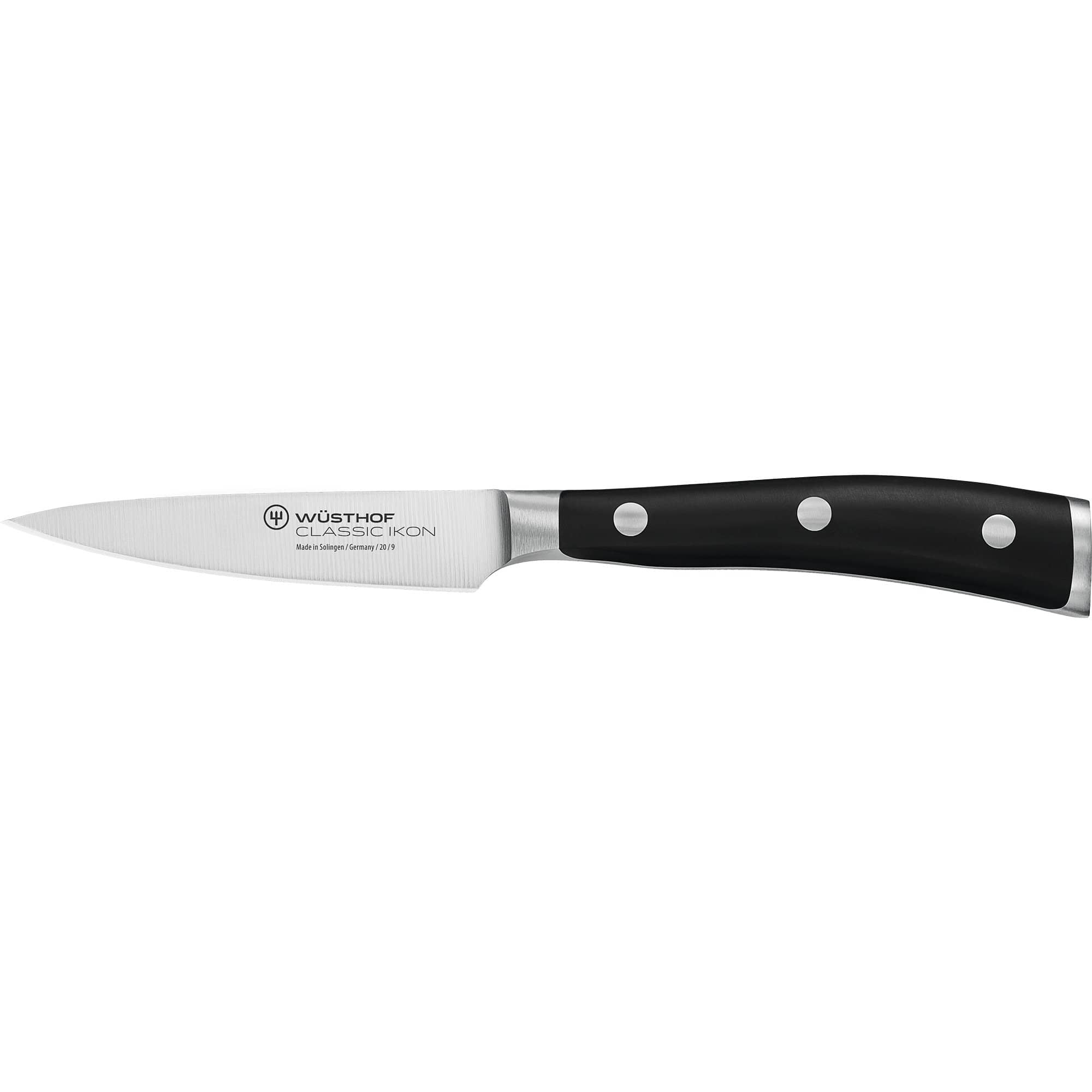 Classic Ikon Skrellekniv Svart 9 cm