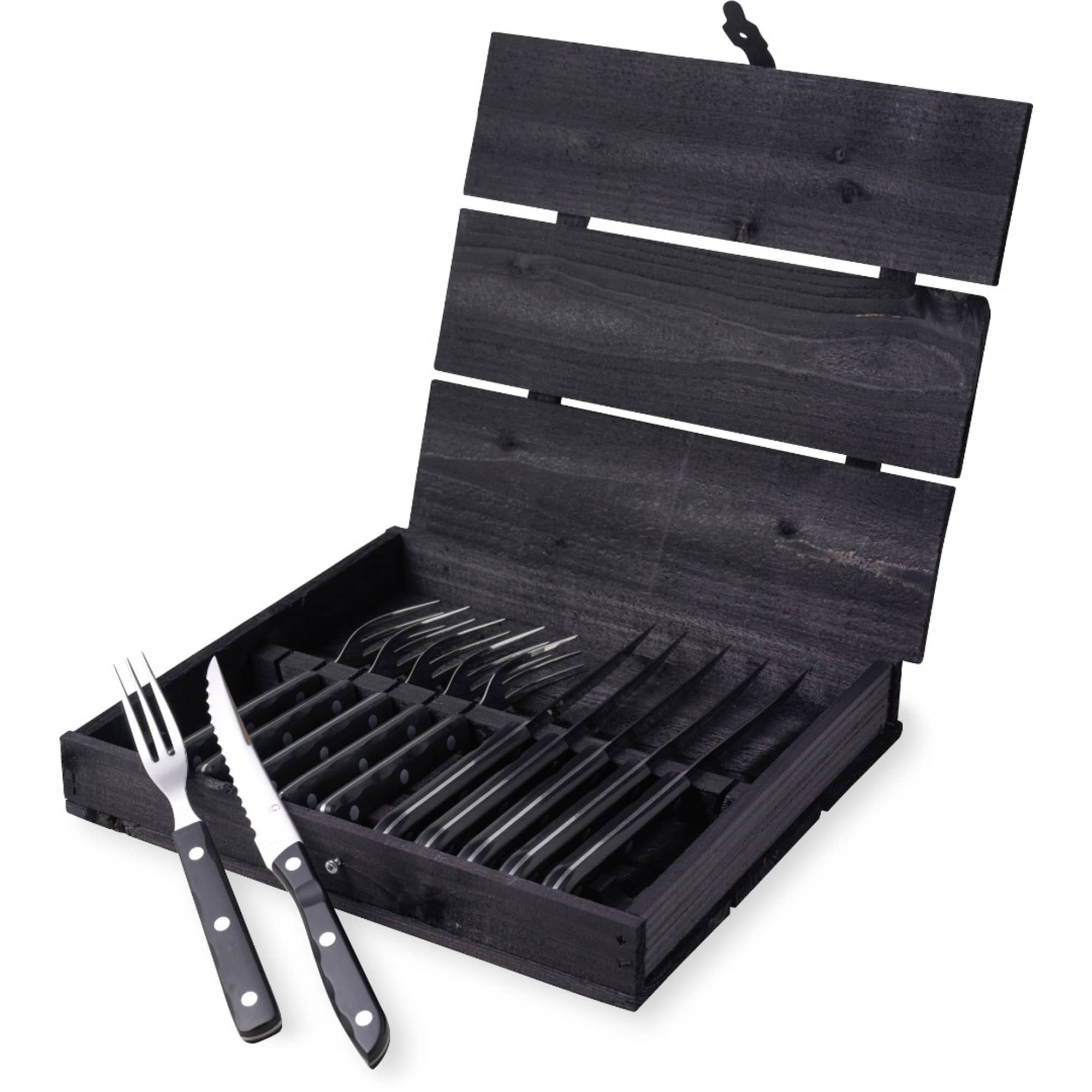 Old Farmer black grillbestikk 12 deler 12 deler