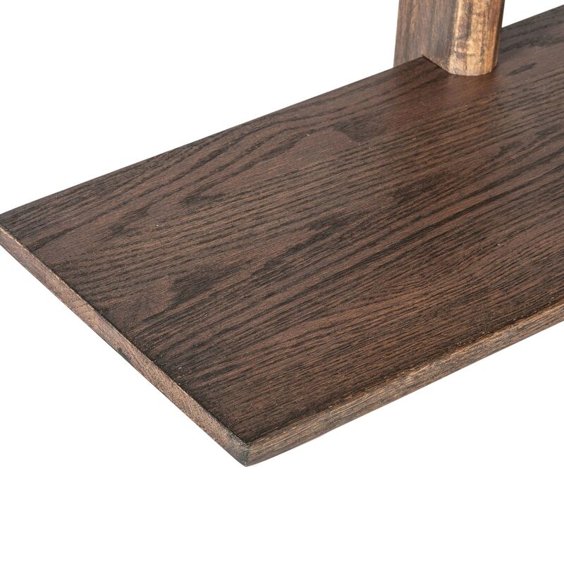 Noir hylly 90 x 100 cm, dark oil