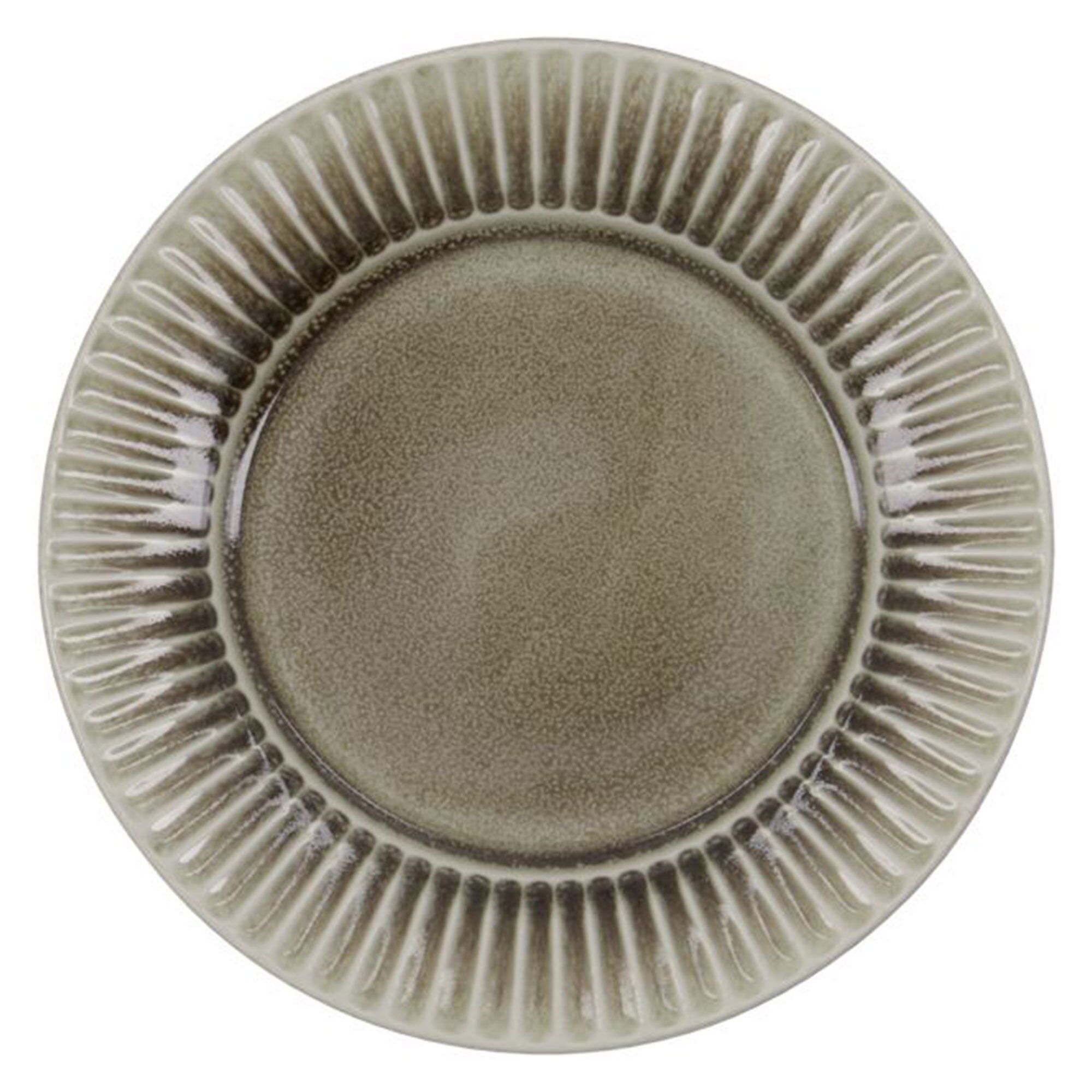 House Doctor - Pleat asjett 22 cm grå/brun