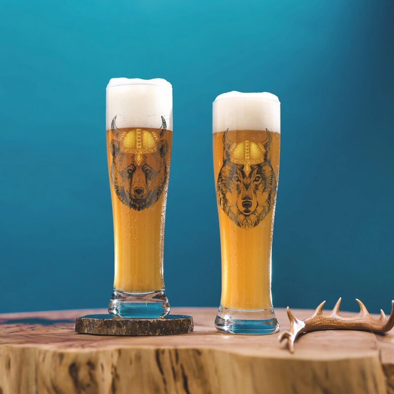 Brauchzeit No. 15 & 16 ølglas hvede, 2 stk. 