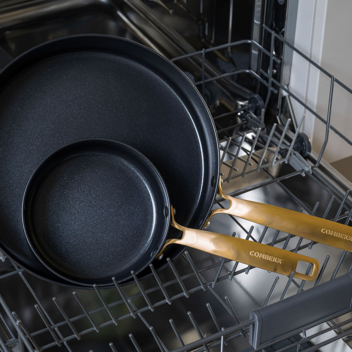 Combekk Stekepanne- og kasserollesett 10 deler, grønn