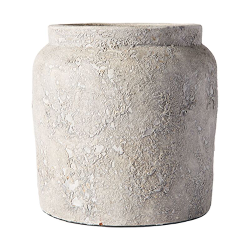 Luna vas 28 cm, grå