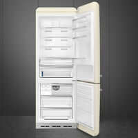 Smeg FAB38RCR6 högerhängd kyl/frys 70 cm, creme
