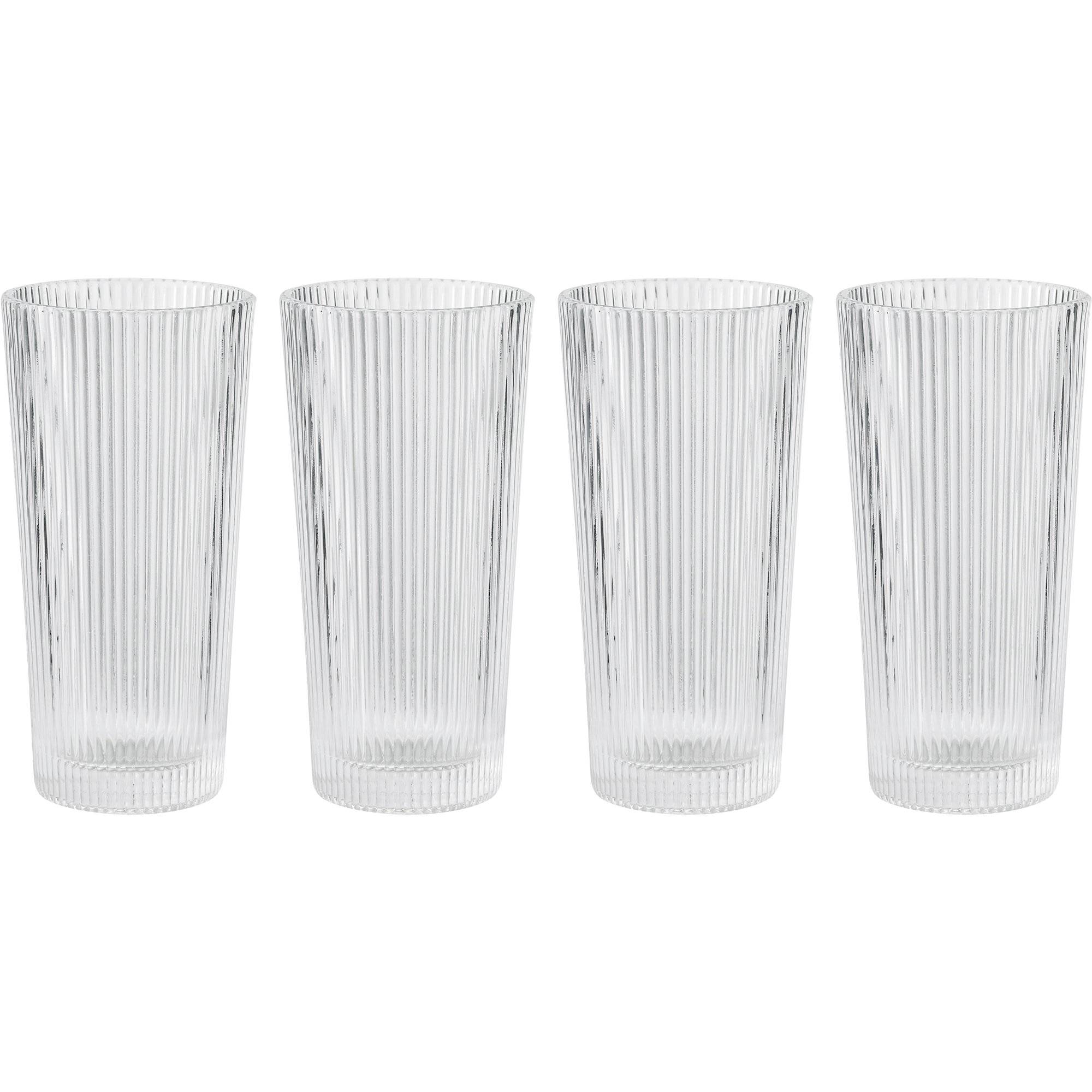 Produktfoto för Stelton Pilastro longdrinkglas 4-pack, 0,3 liter