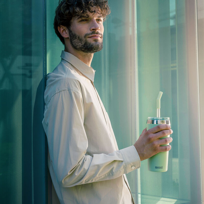 SIGG Helia termokop 0,6 liter, milky green