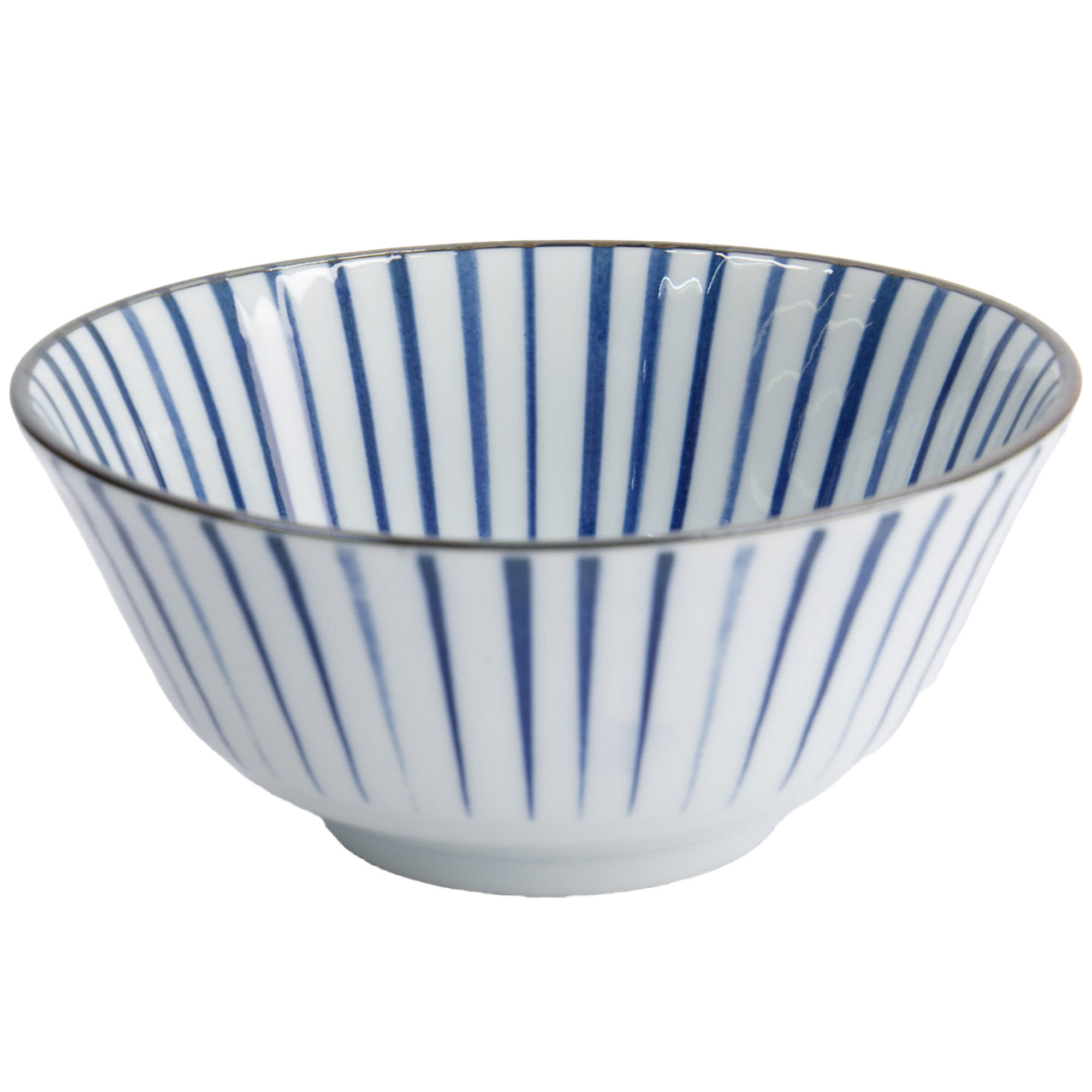 Tokyo Design Studio Natsu Tokusa Tayo skål 500 ml, blå/hvid