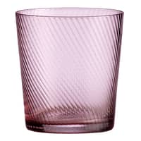 RAW Unique Swirl vandglas 30 cl, pink