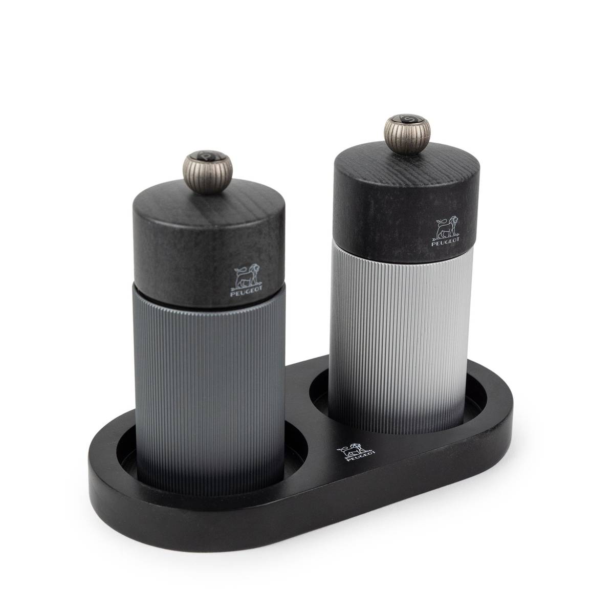 Linea No Handle krydderkvernstativ, black