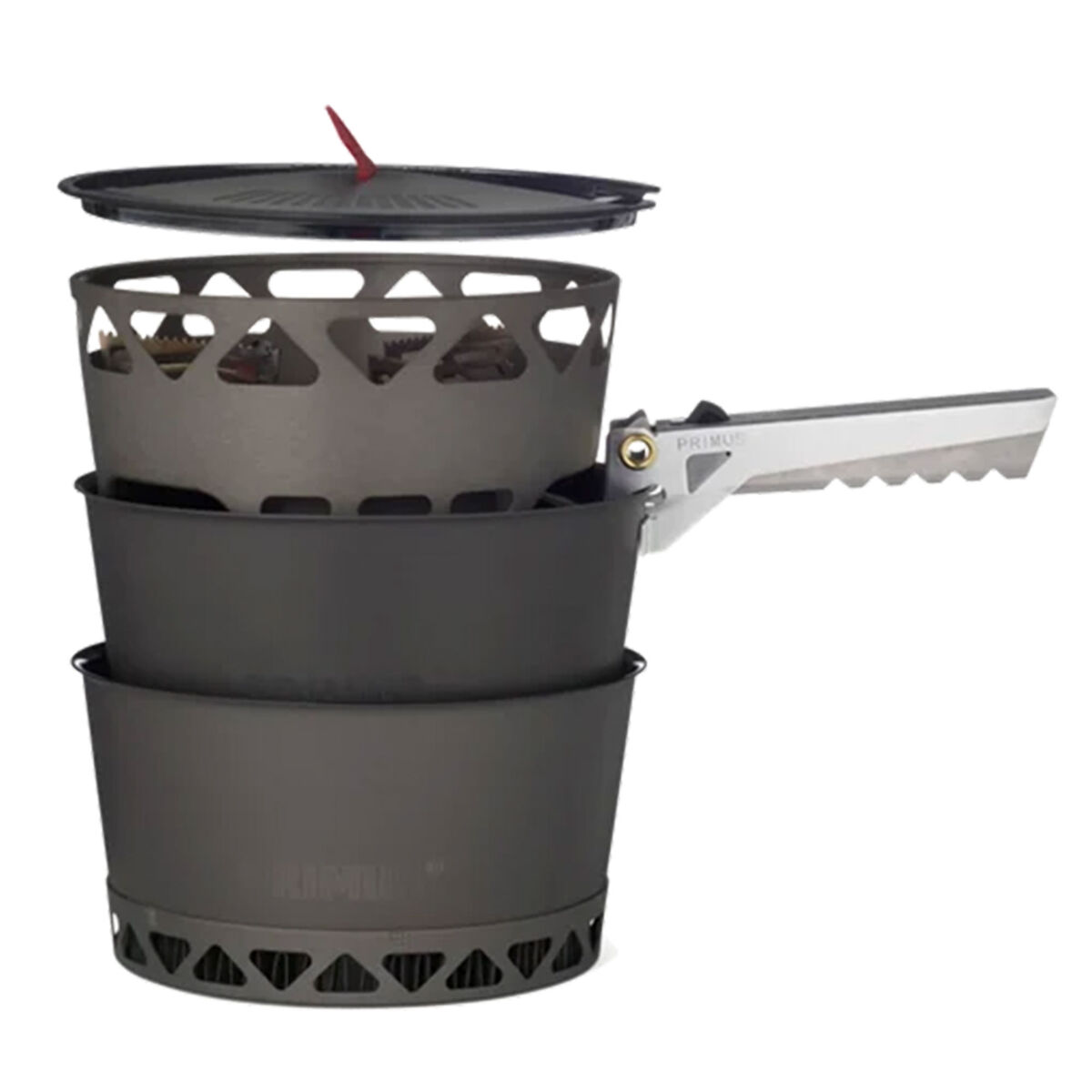 PrimeTech Stove Set II gaskök 1,3 liter, grå