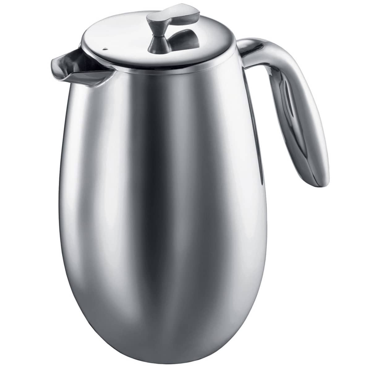 Columbia kaffebrygger, 8 kopper, mat krom