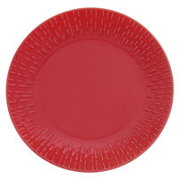 Confetti desserttallerken 21 cm, chili