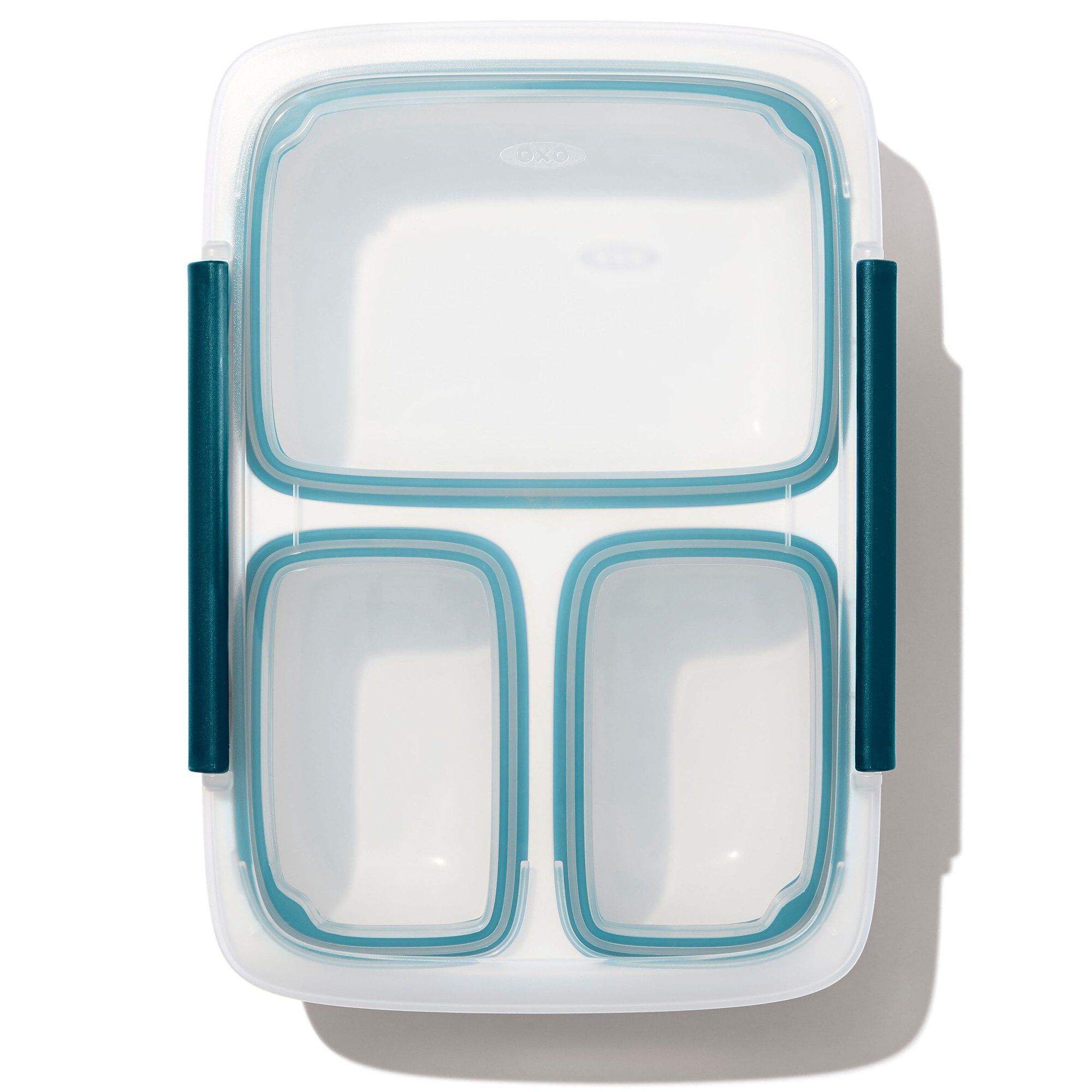 Prep & Go beholder med tre rom, 0,97 liter