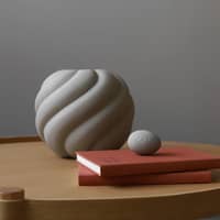 Twist Ball vas 20 cm, sand