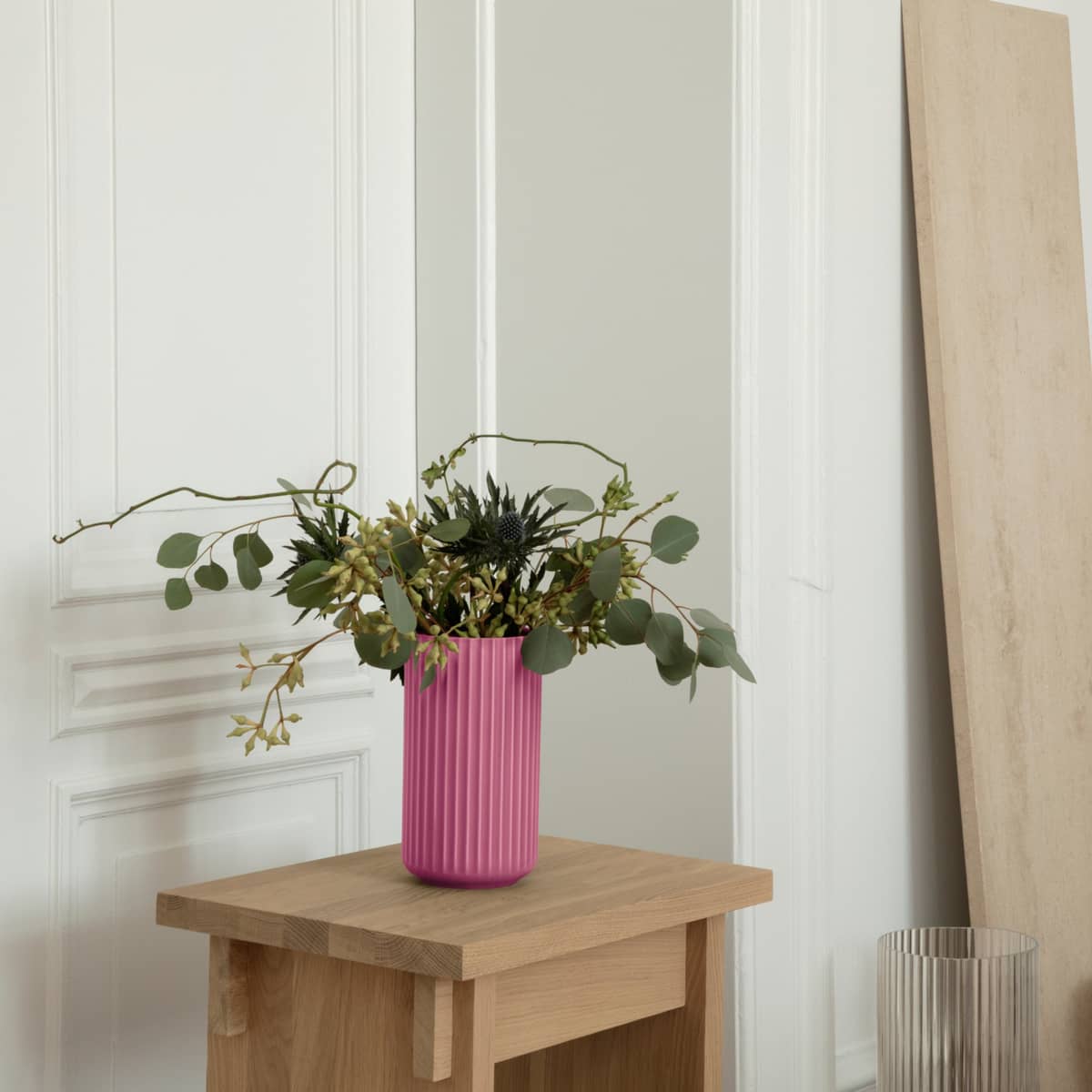 Lyngby vase 20.5 cm, lilla