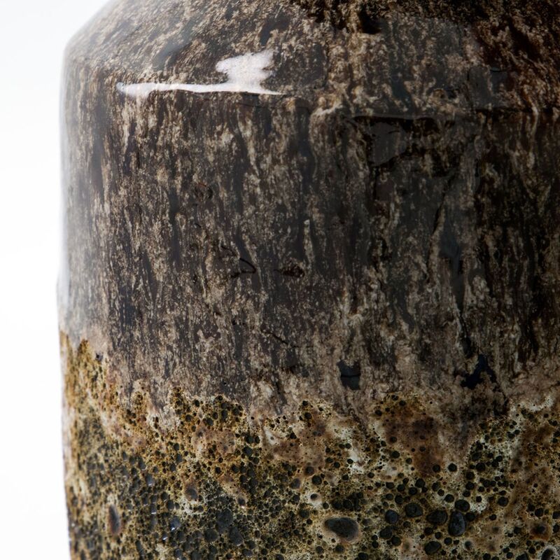 Maya vas, antik brun