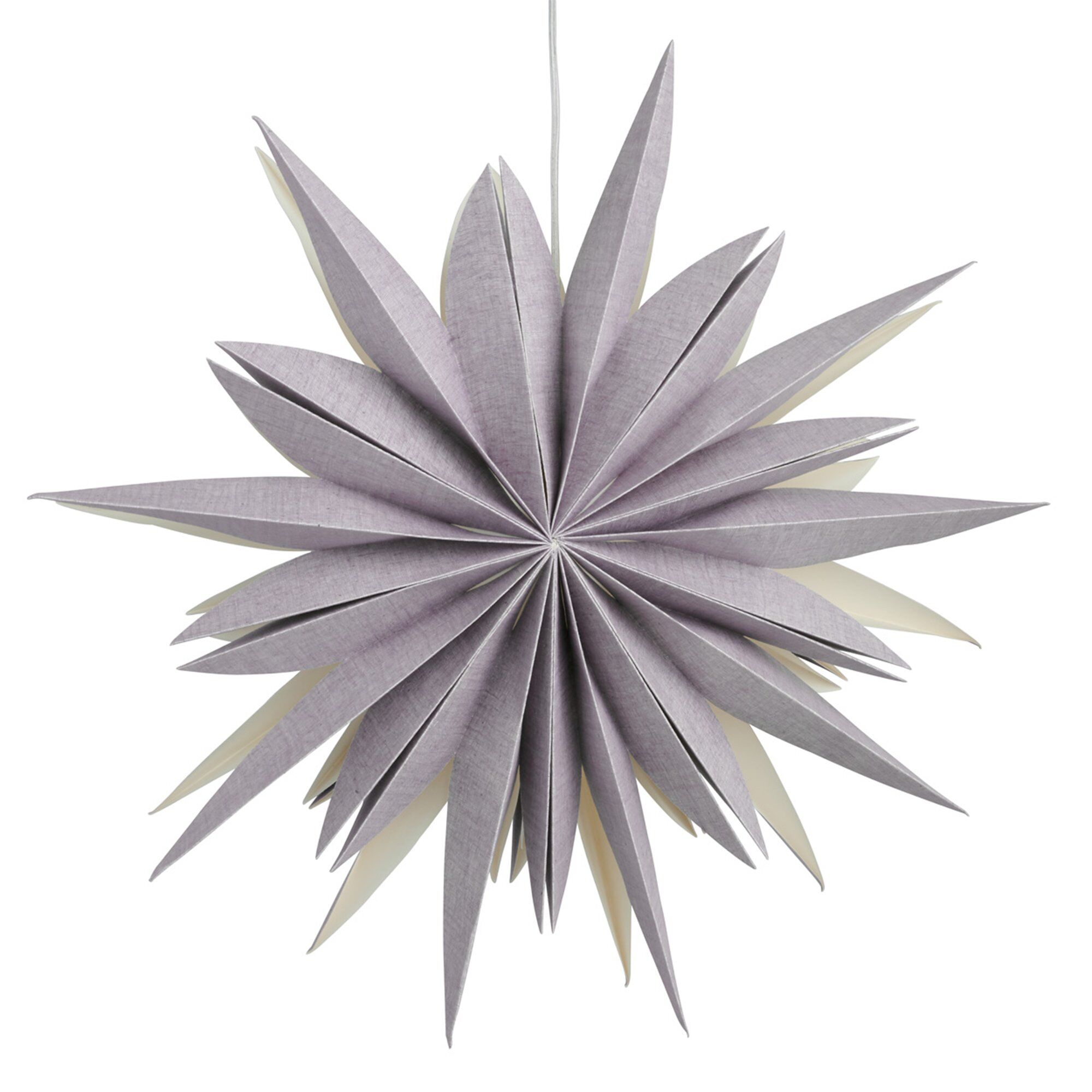 Fiona julestjerne 65 cm, lavender