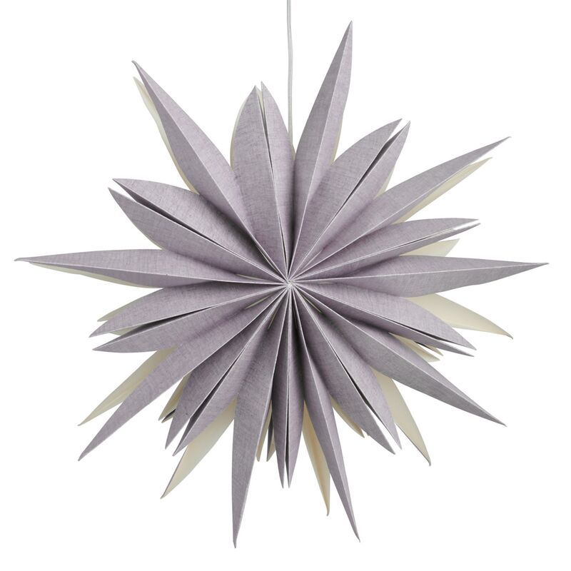 Fiona julstjärna 65 cm, lavender