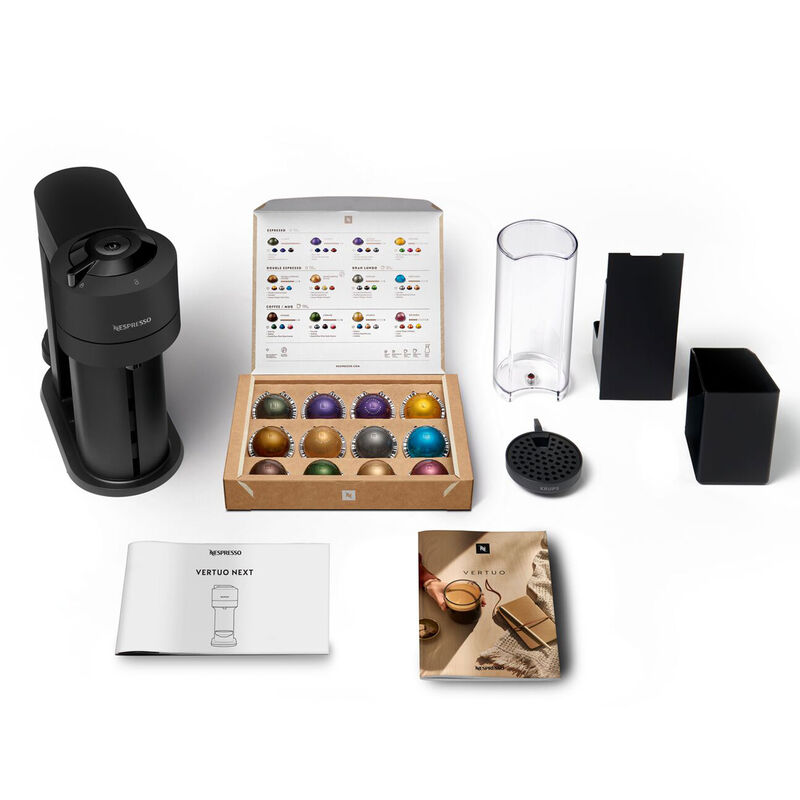 Nespresso by Sage SNV 520 Vertuo Next kapselmaskin, matt svart