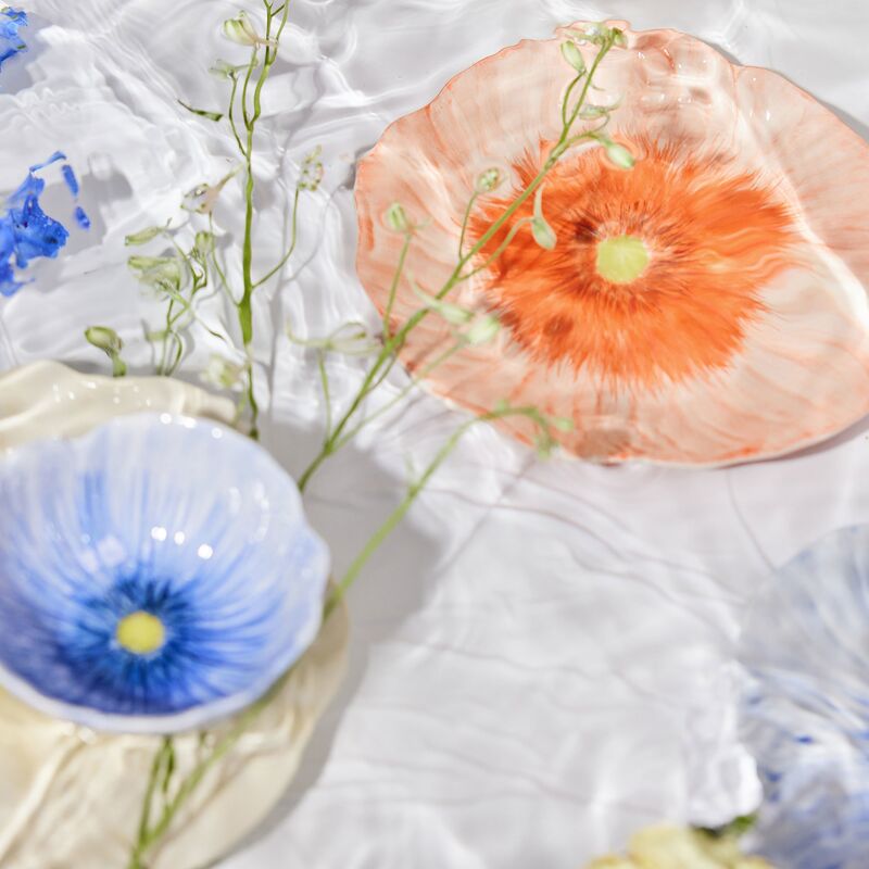 Poppy skål 11 cm, blå