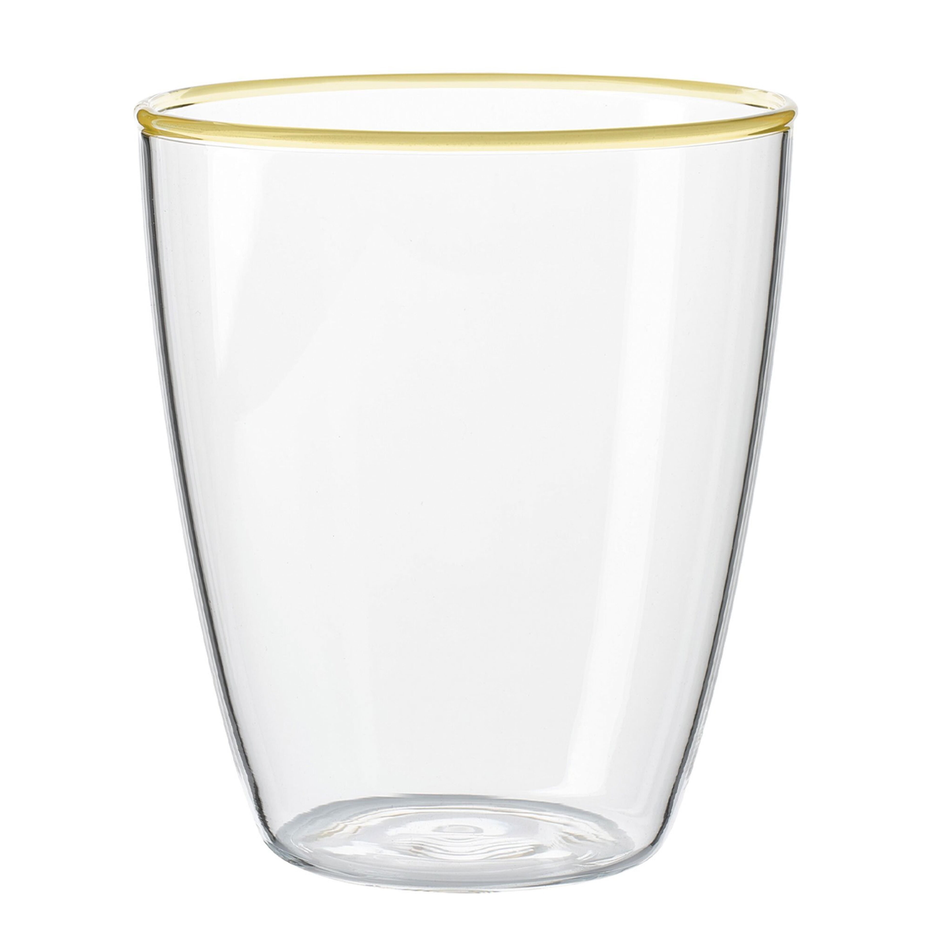 Life In Colour Art vattenglas 29 cl, lemon